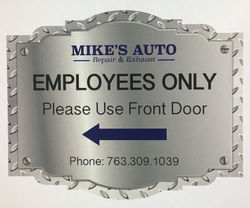 Door Sign