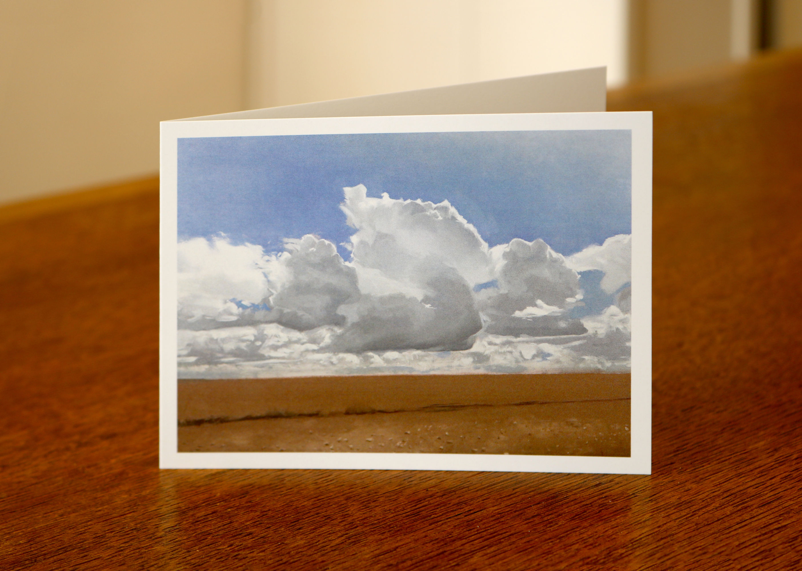 Clouds On La Meseta Card