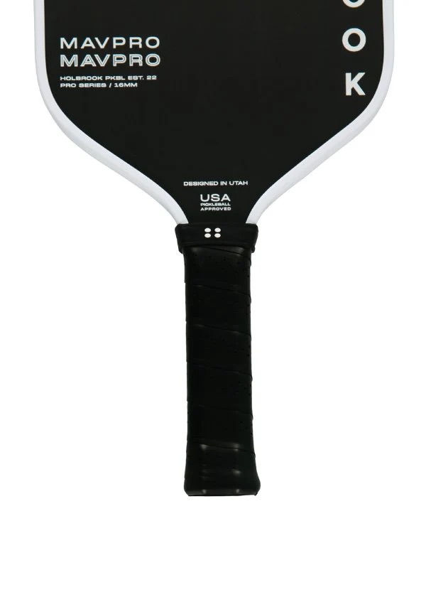 Thumbnail: HOLBROOK Mav Pro 16mm 2.0 Pickleball Paddle | Carbon Fibre, USAPA Approved