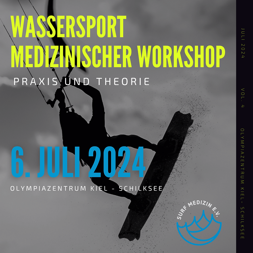 Wassersportmedizinischer Workshop Kiel-Schilksee