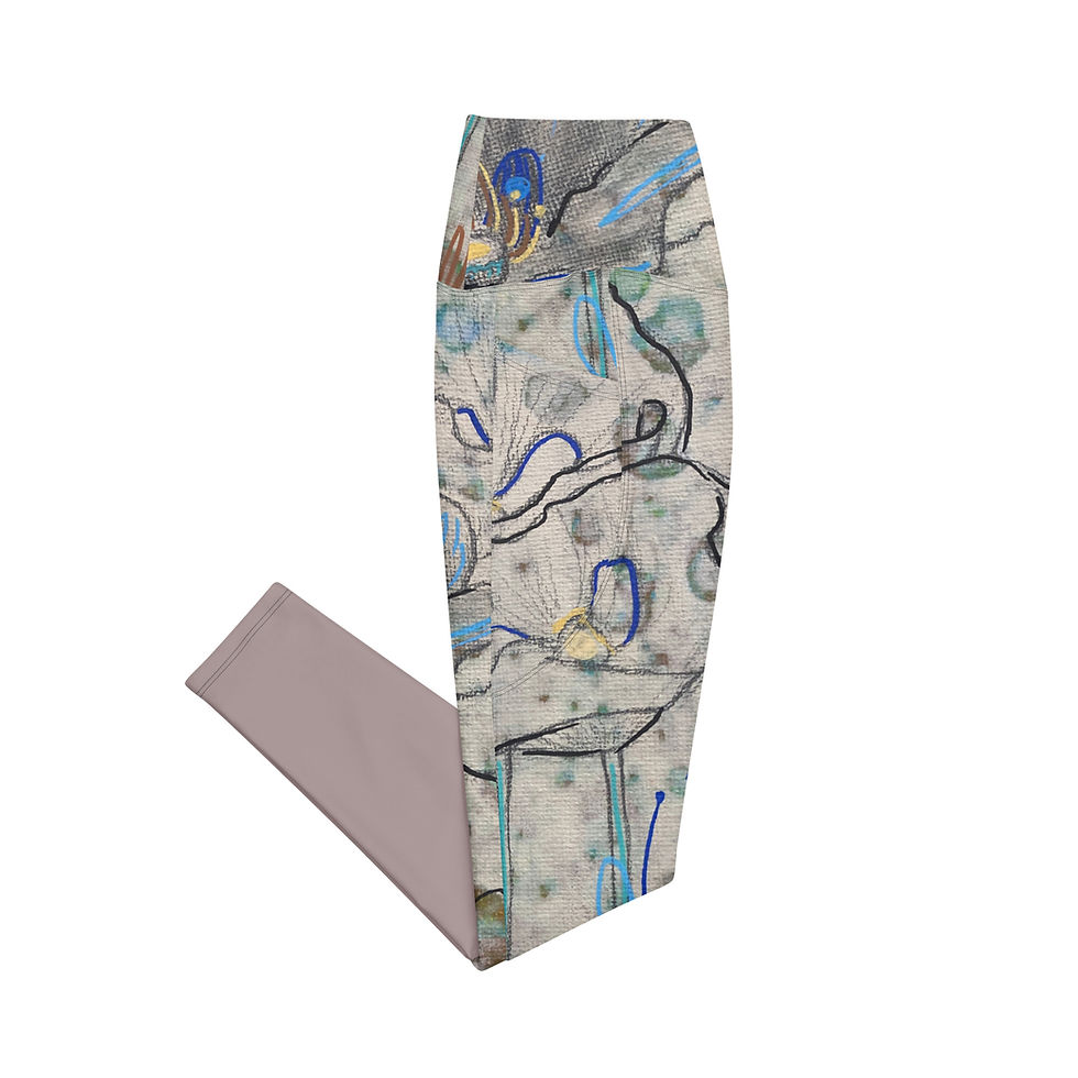 Thumbnail: Floral Dream Leggings with pockets
