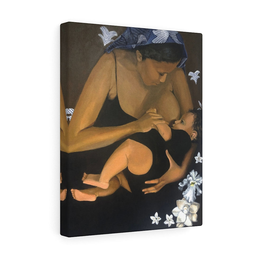 Thumbnail: Canvas Print - Yemaya