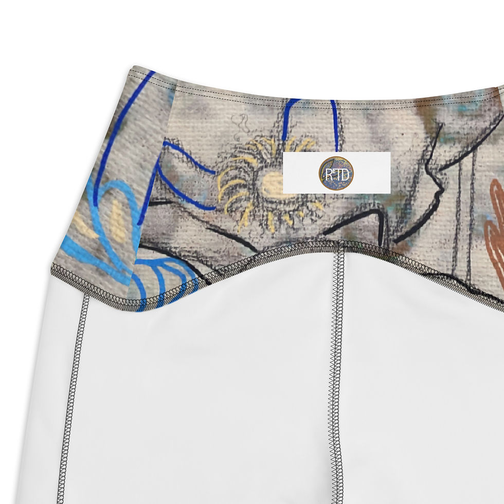 Thumbnail: Floral Dream Leggings with pockets