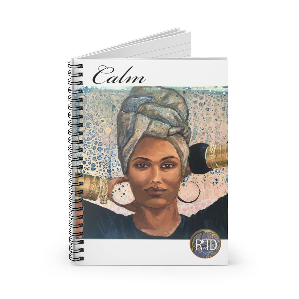 Thumbnail: Calm Spiral Notebook - Ruled Line
