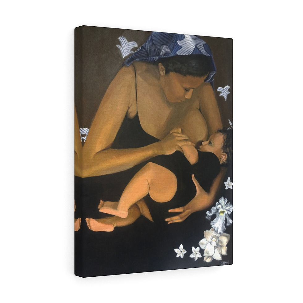 Thumbnail: Canvas Print - Yemaya