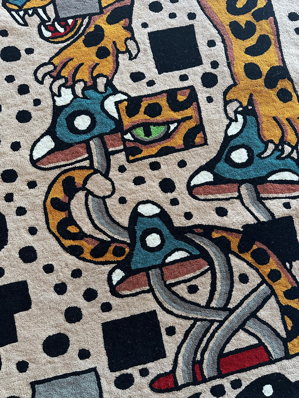 Thumbnail: "Inner Expedition" hand tufted rug