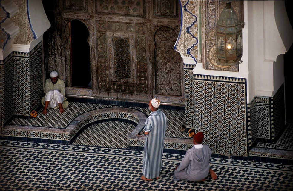 Prière à la mosquée Karaouine