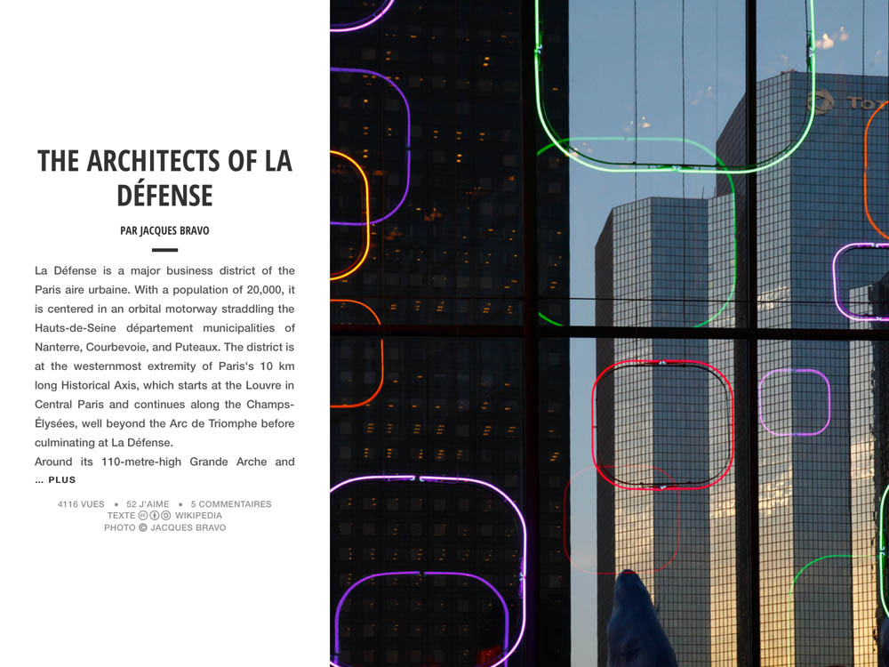 THE ARCHITECTS OF LA DÉFENSE