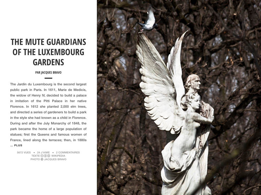 THE MUTE GUARDIANS OF THE LUXEMBOURG