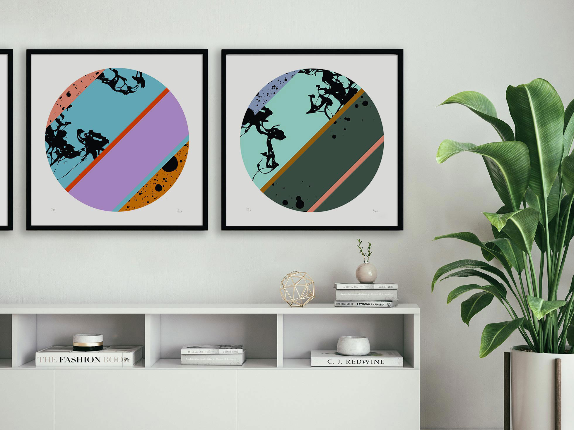 MIDNIGHT x THE DEEP Limited Edition Giclée Art Print by Kingdom Wolf (50x50cm)