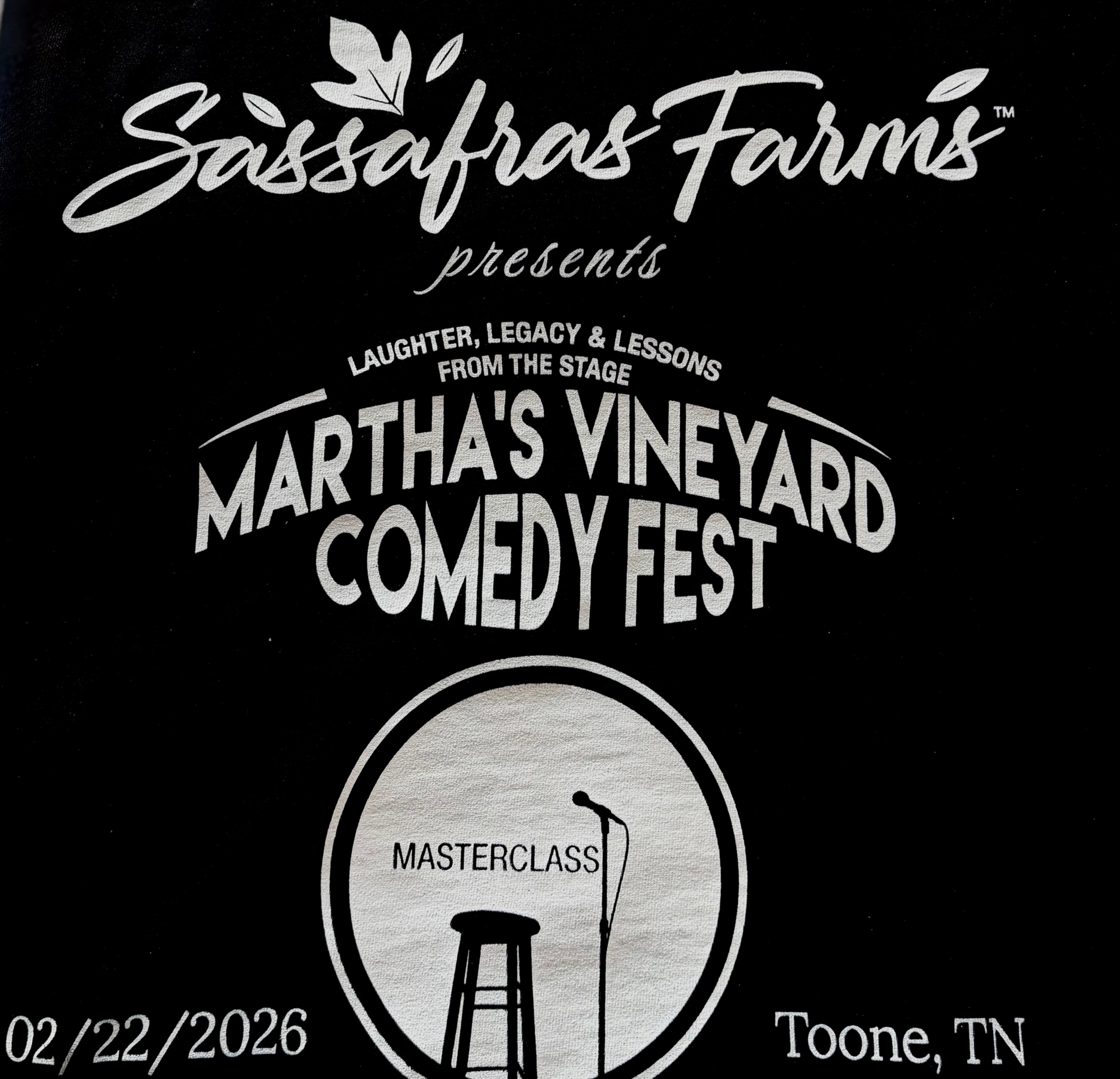 Martha’s Vineyard Comedy Tshirt