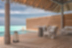 Vakkaru Maldives Over Water Villa Terrace Pool