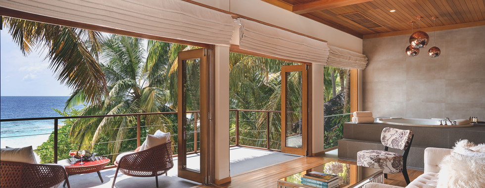 Huvafen Fushi Maldives Accommodation Two Bedroom Beach House