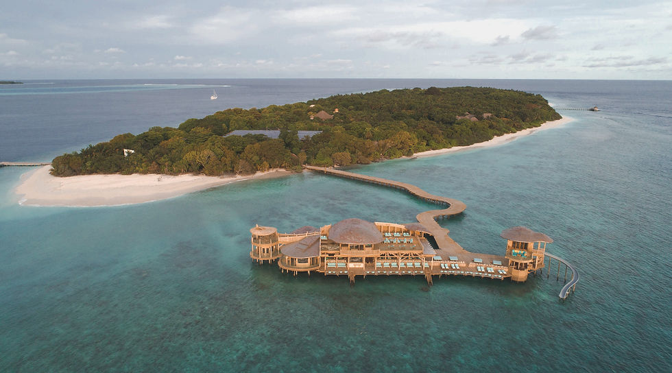 Soneva Fushi Maldives Restaurant Dining Out of the Blue
