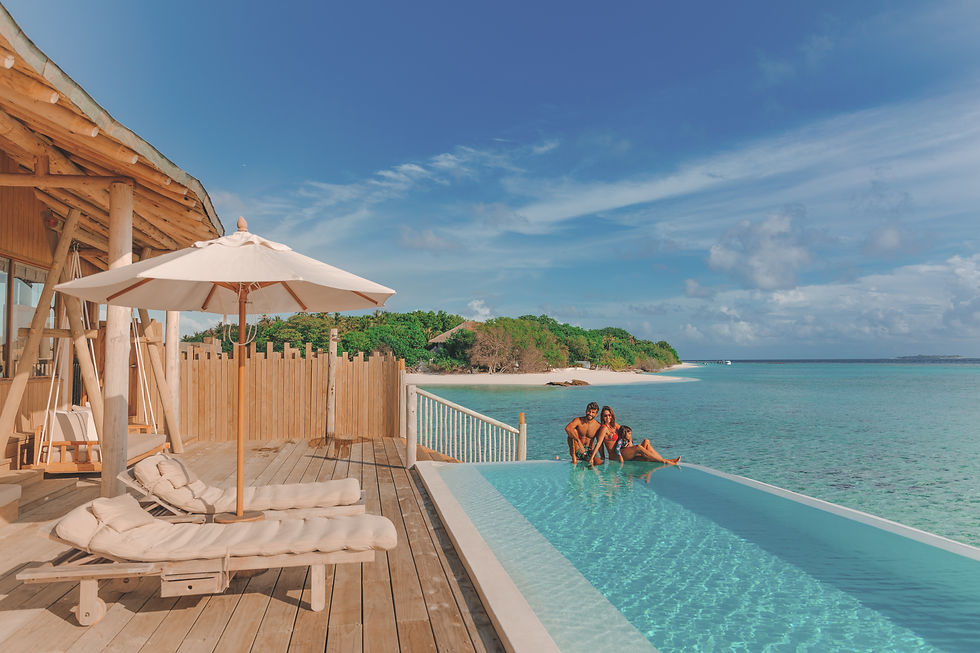 Soneva Fushi Maldives Water Retreat with Slide