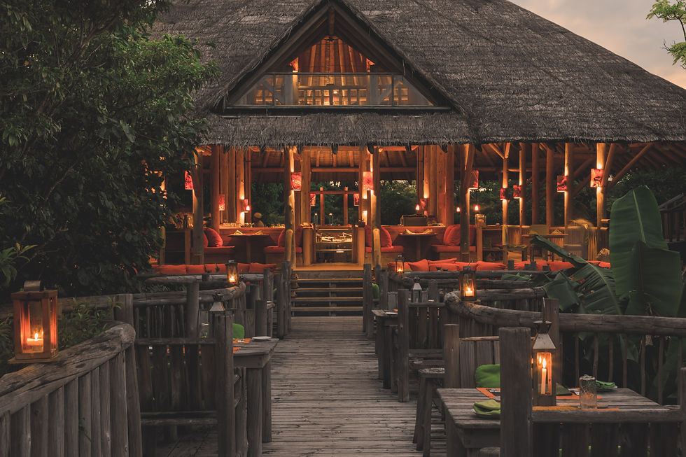 Soneva Fushi Restaurant Dining Fresh in the Garden