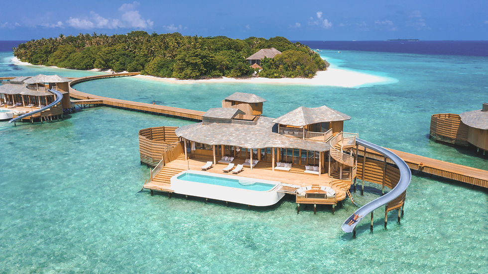 Soneva Fushi Maldives Water Retreat with Slide