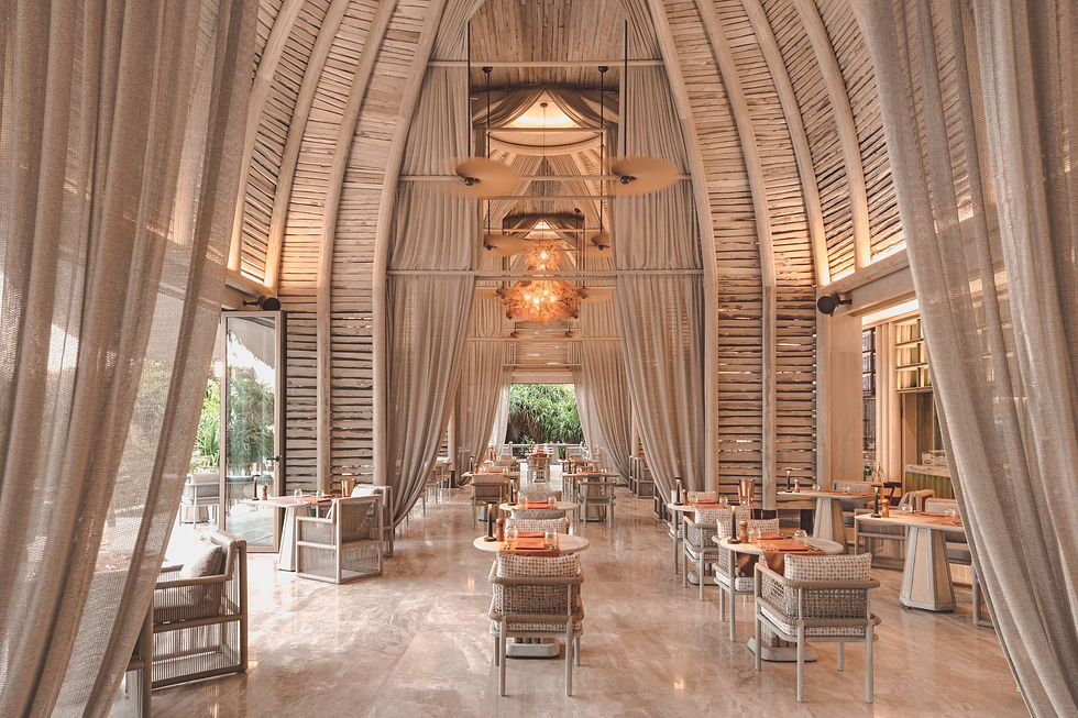 JOALI Being Maldives Restaurant Dining Flow