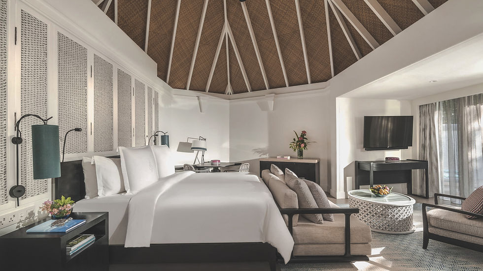 Four Seasons Resorts Maldives Kuda Huraa Accommodation Deluxe Beach Pavilion with Pool