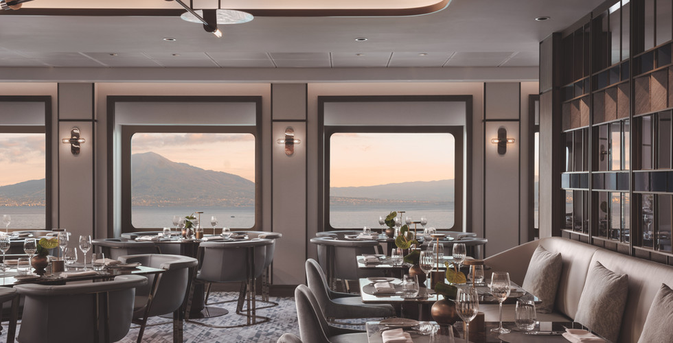 Luminara - The Ritz-Carlton Yacht Collection restaurant dining bar menu Azur