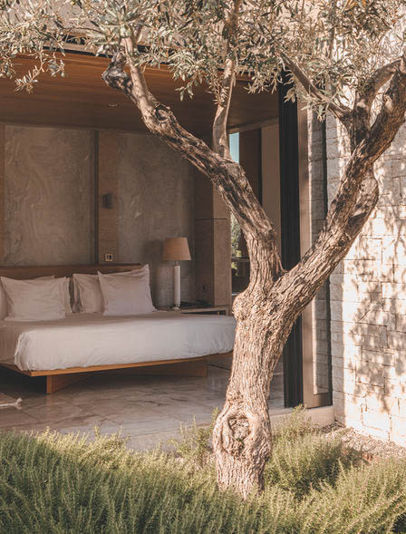 Amanzoe Greece Accommodation Deluxe Pool Pavilion Sea View
