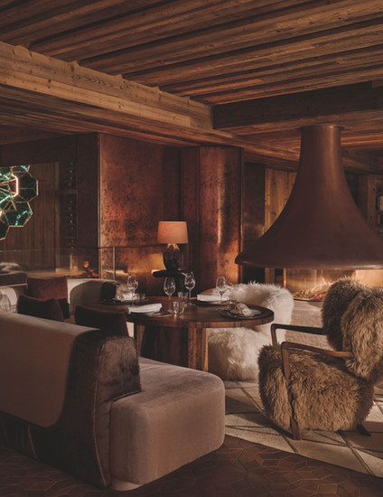 Rosewood Courchevel Le Jardin Alpin dining SALTO restaurant