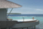 St. Regis Maldives Vommuli Resort Iridium Spa Blue Hole Pool