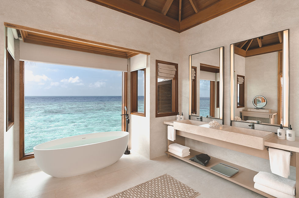 Huvafen Fushi Maldives Accommodation Ocean Bungalow with Pool