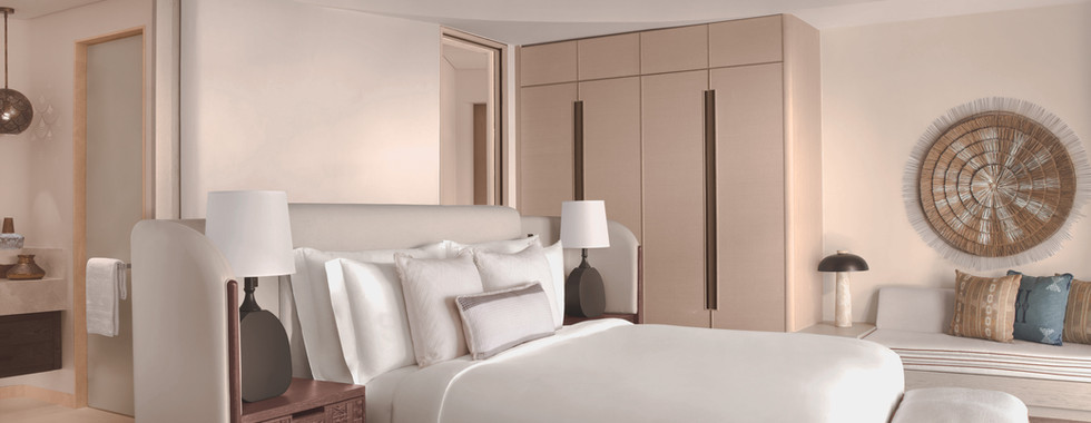 Nujuma, a Ritz-Carlton Reserve accommodation room type royal nujuma villa bedroom