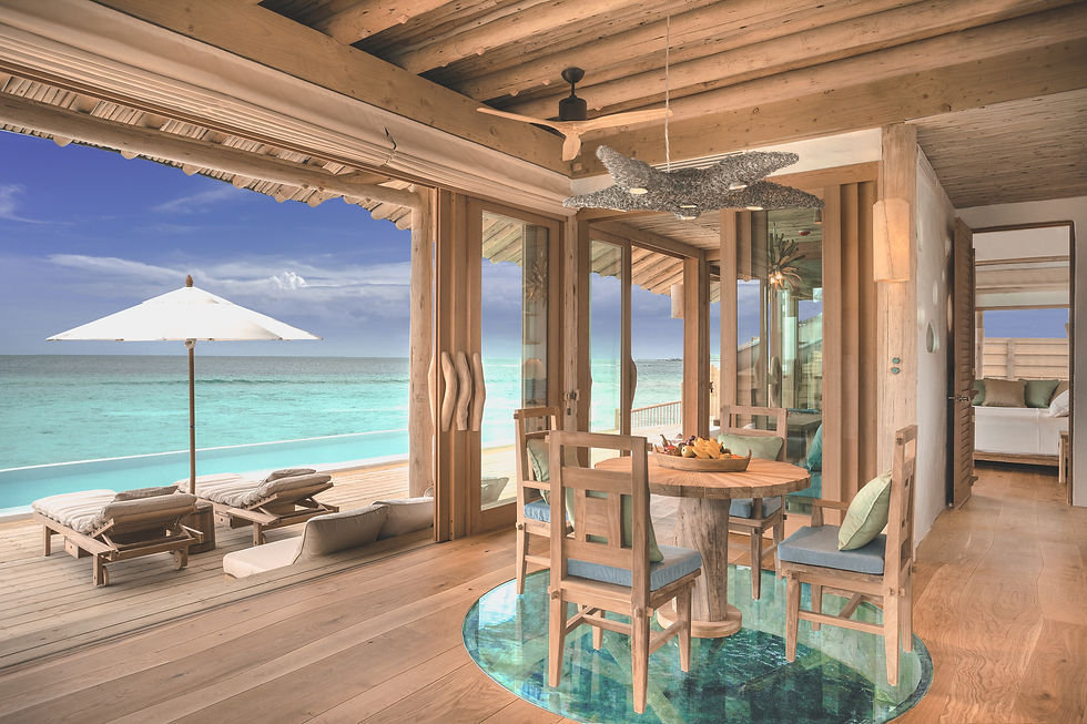 Soneva Fushi Maldives Water Retreat with Slide