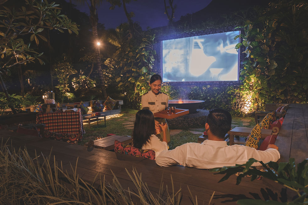 Capella Ubud Resort Bali The Camp Fire
