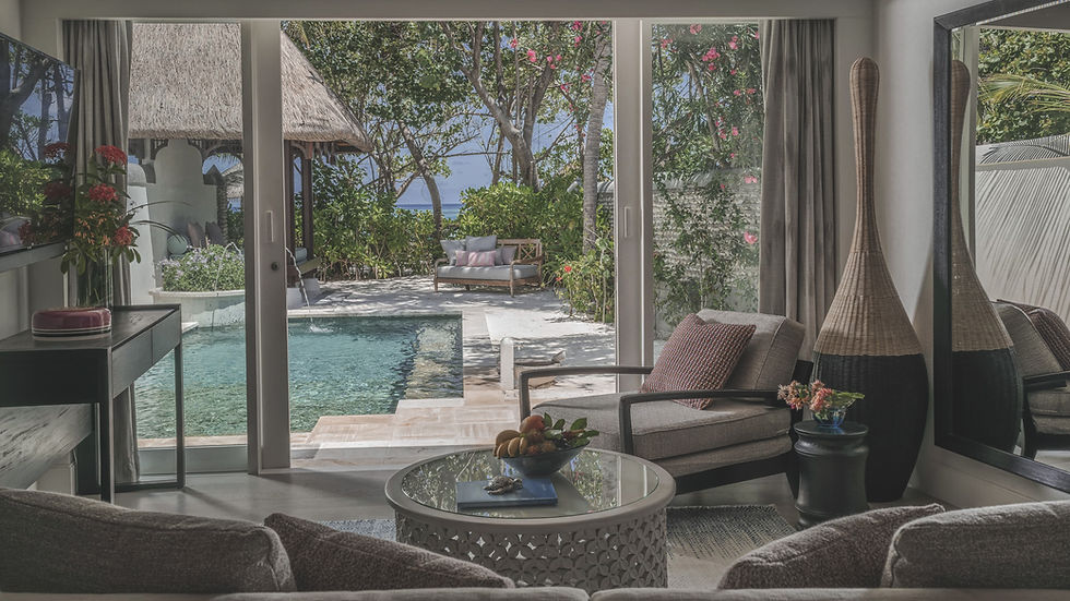 Four Seasons Resorts Maldives Kuda Huraa Accommodation Garden Pavilion with Pool