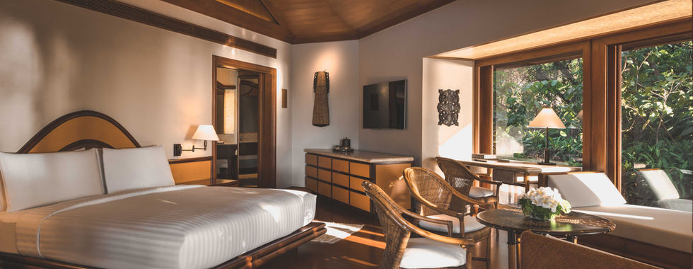 Amanpulo Resort Philippines Accommodation Villa Bed