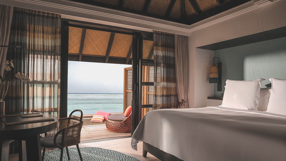 Sunrise Two-Bedroom Water Suite Four Seasons Resorts Maldives Kuda Huraa Accommodation