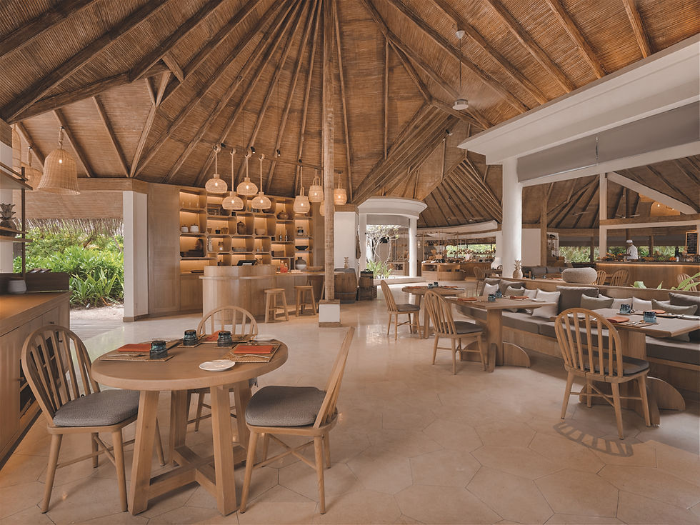 Six Senses Kanuhura Dining and Restaurants Menu The Market