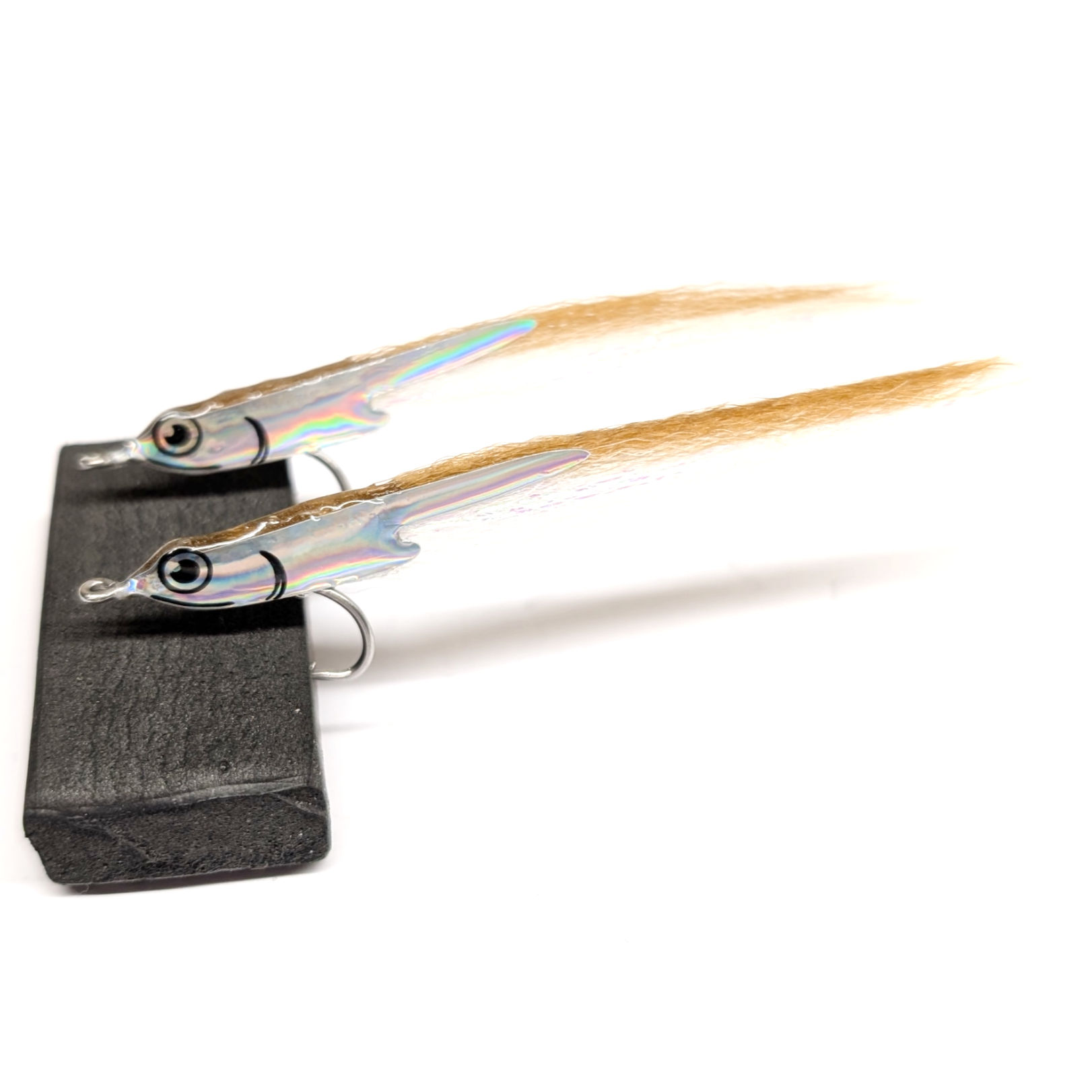 Sandeel Bass Fishing Flies 2 Pack For Fly / Bombarda Float Fishing