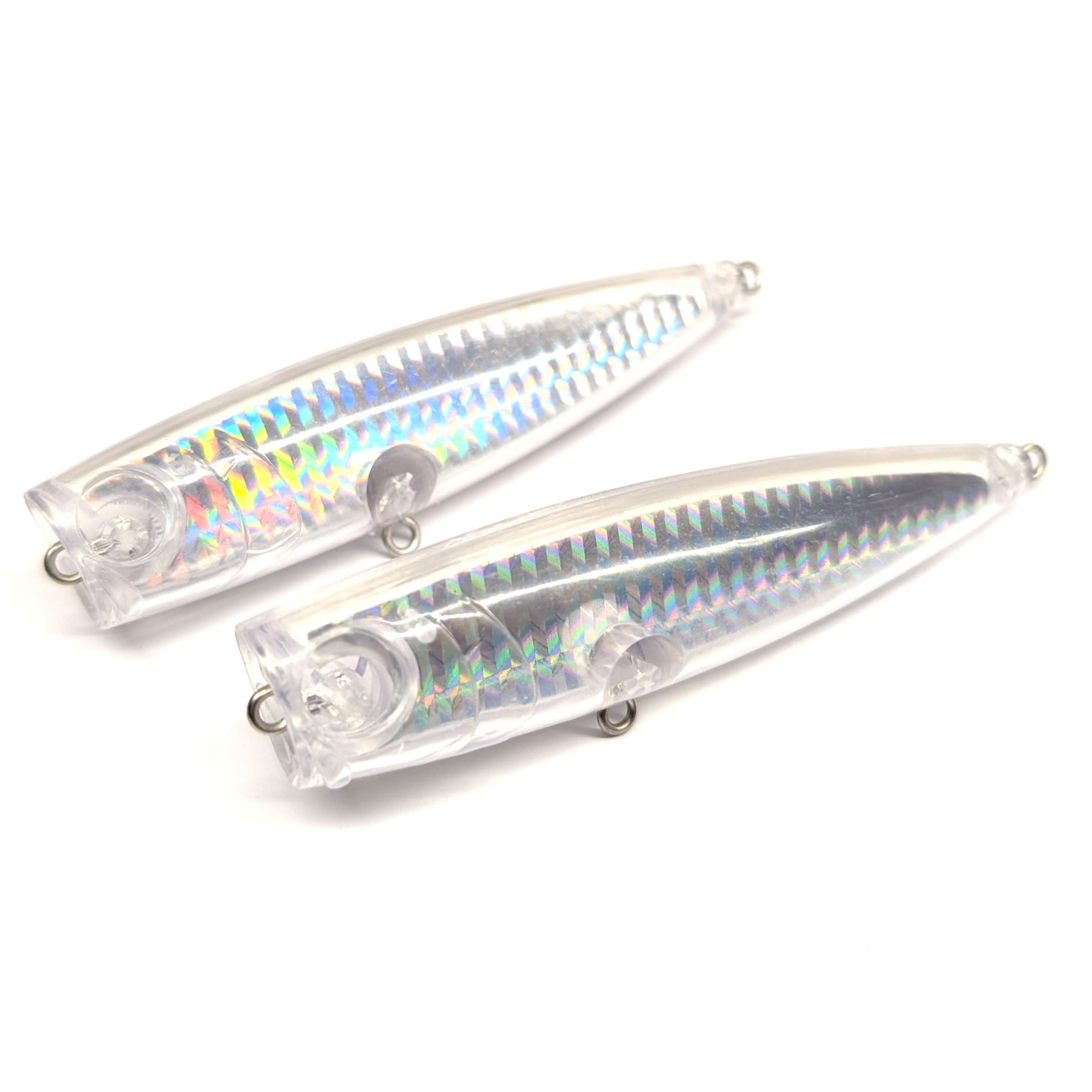 Fishing Lure Blanks Unpainted Popper Floating 105mm 20g X 2