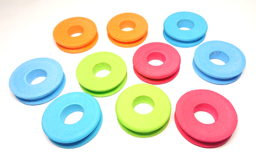 10 X Rig Winders Pole Fishing Hook Length Holders Hair Rig Tackle 45mm ...