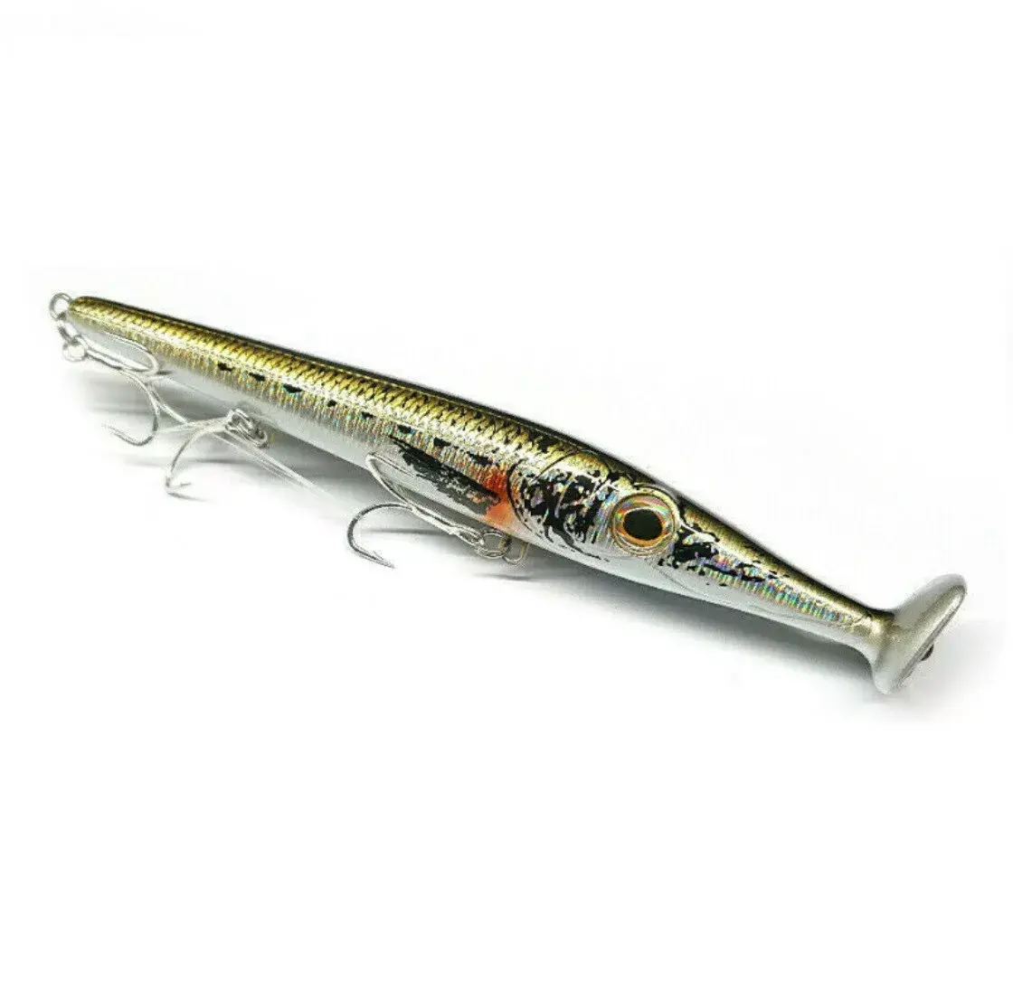 Zargana Needle Hunthouse 150mm Popper Pencil Lures Long Cast Pencil Baits Bass