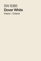 Color dover white Sherwin Williams