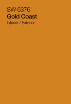 Color gold coast Sherwin Williams