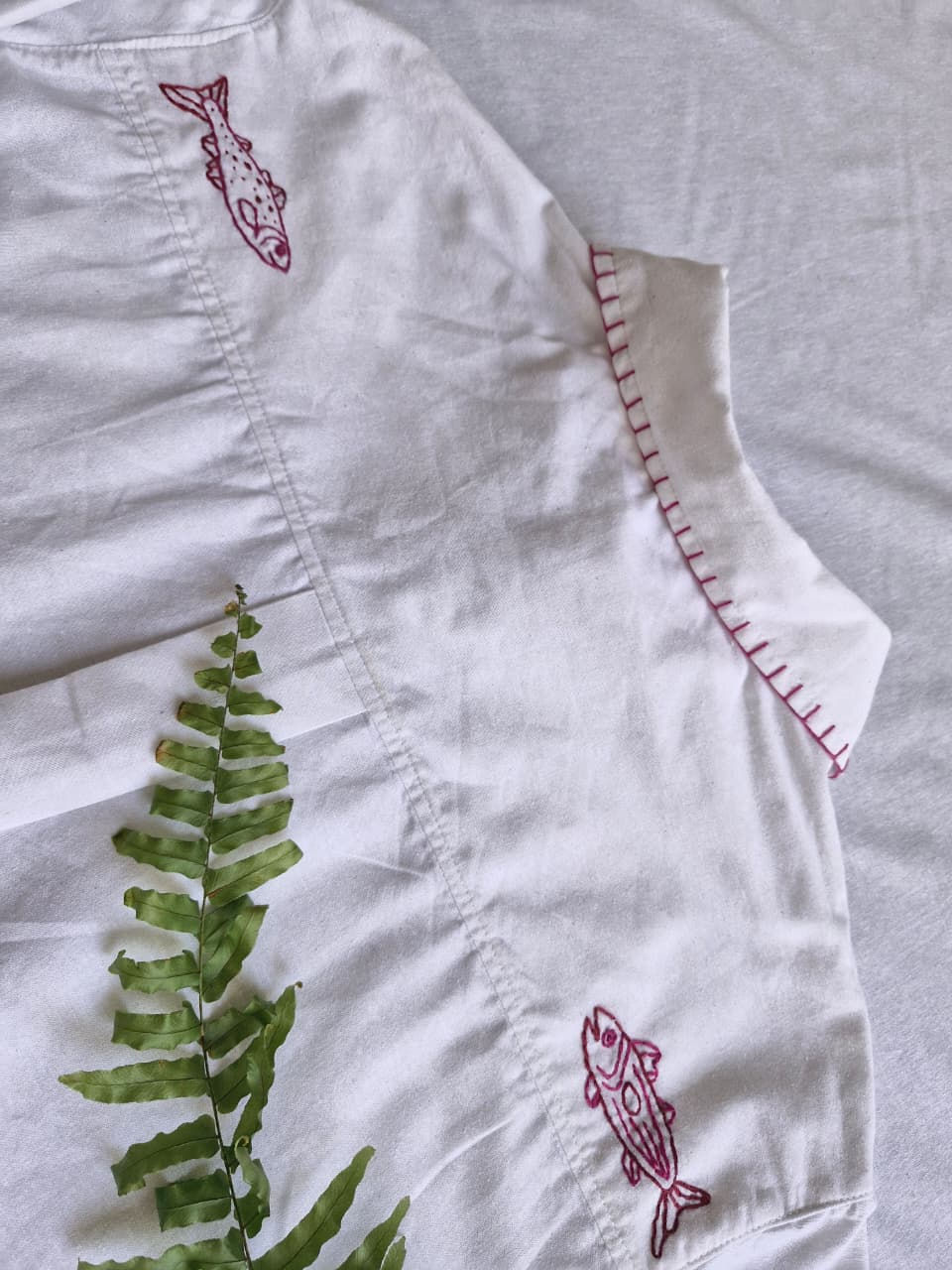 Miniatura: CAMISA OVERSIZE BORDADA