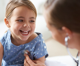 Girl at the Pediatrician