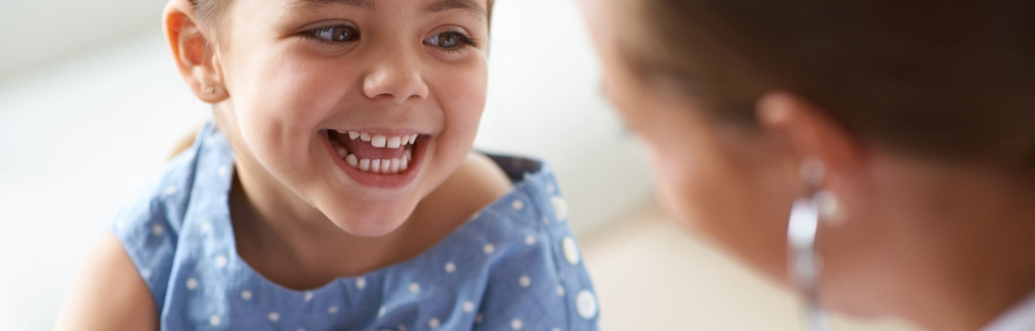 Girl at the Pediatrician