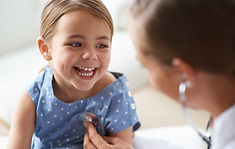 Girl at the Pediatrician