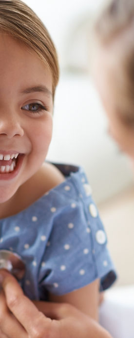 Girl at the Pediatrician