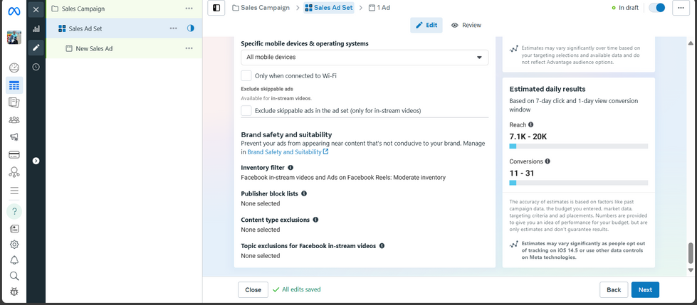 Facebook Ads Reach and Setup