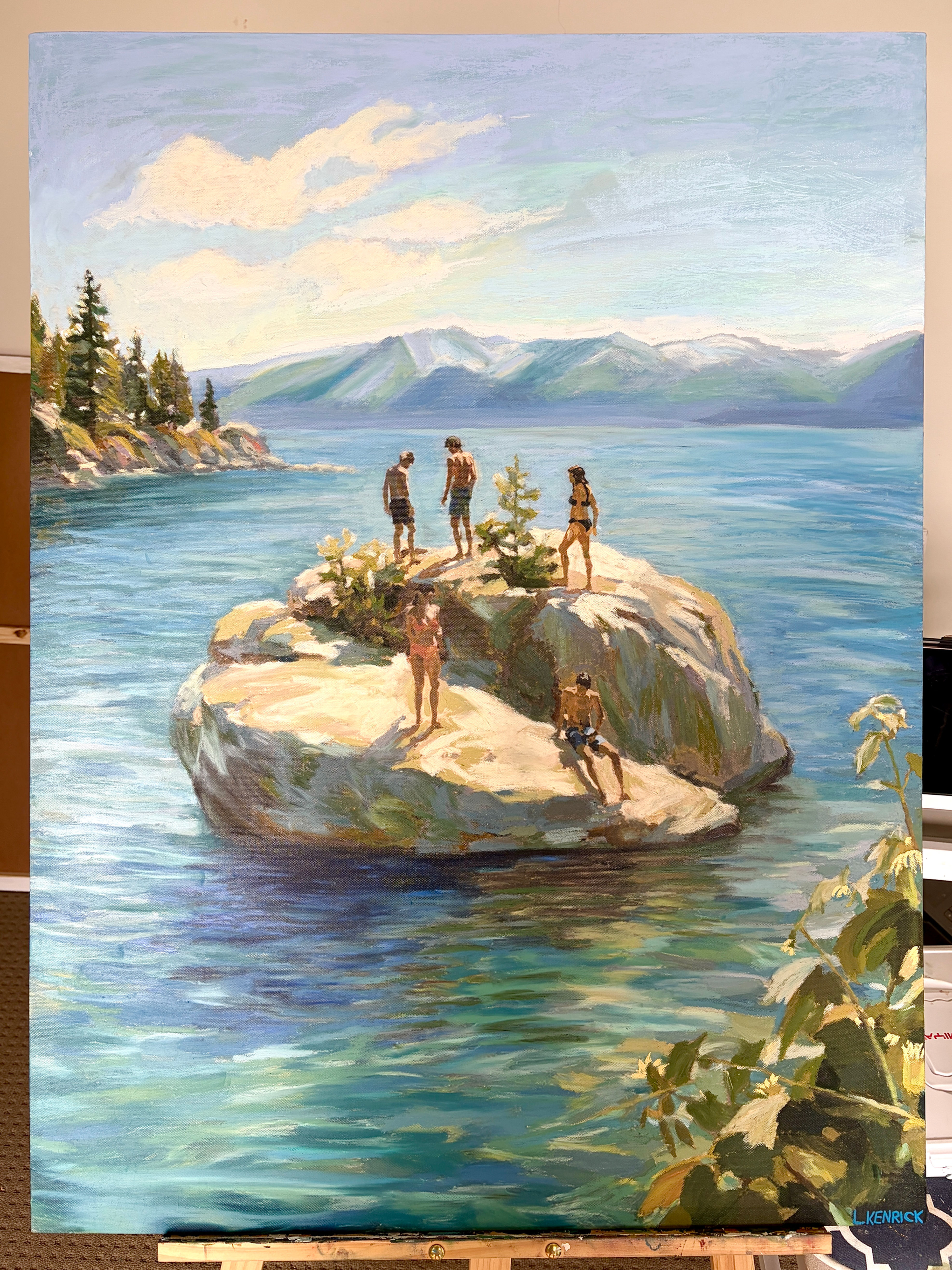 “Island Conquest” Glicée Print