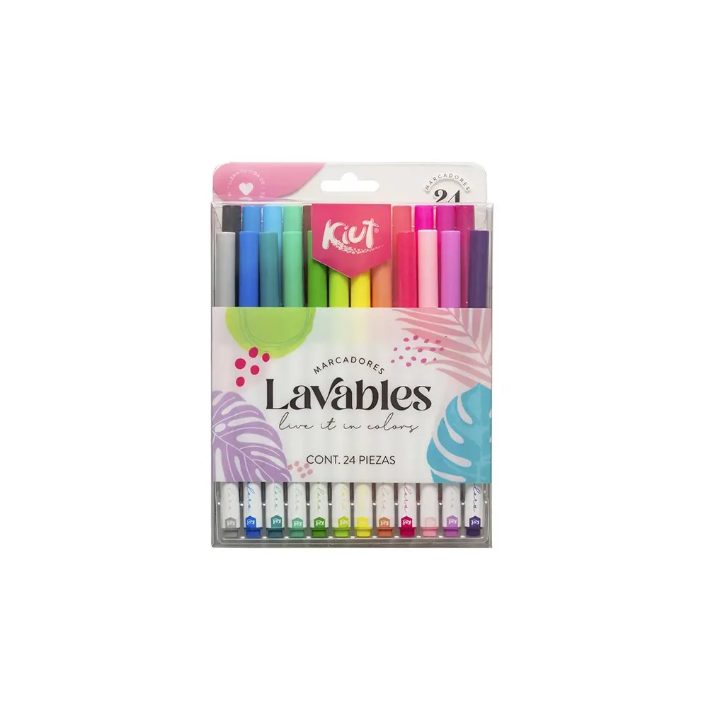 Plumón Kiut Delgado Lavable X 24