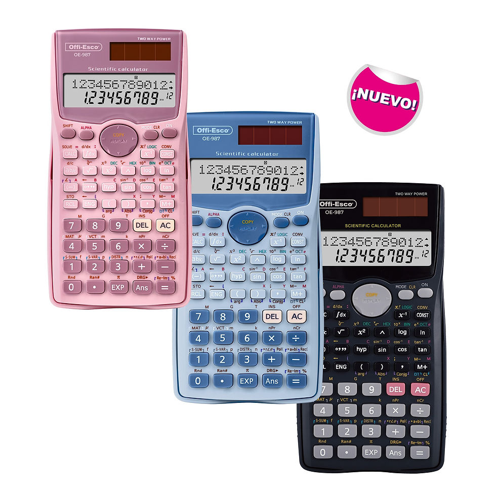 Miniatura: Calculadora Offiesco Científica OE-987 401 Funciones